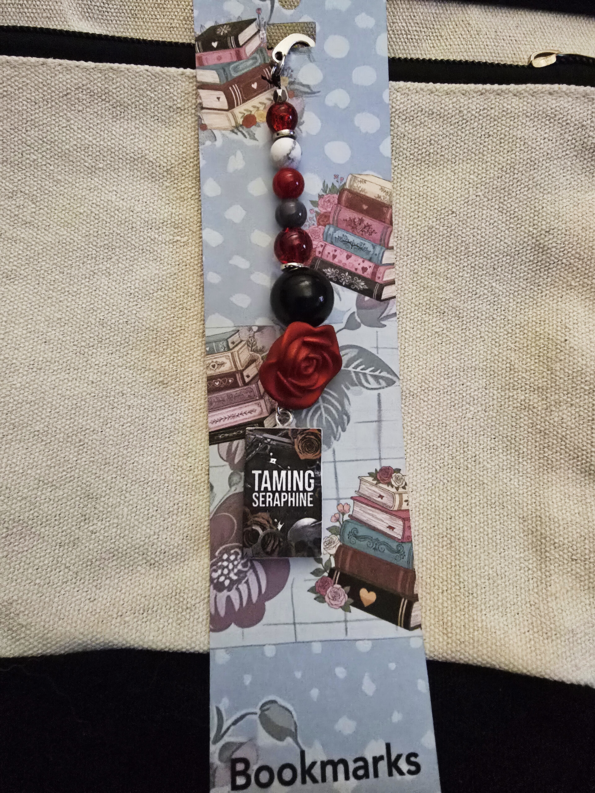 Dark Romance Beaded Bookmark - Image 3