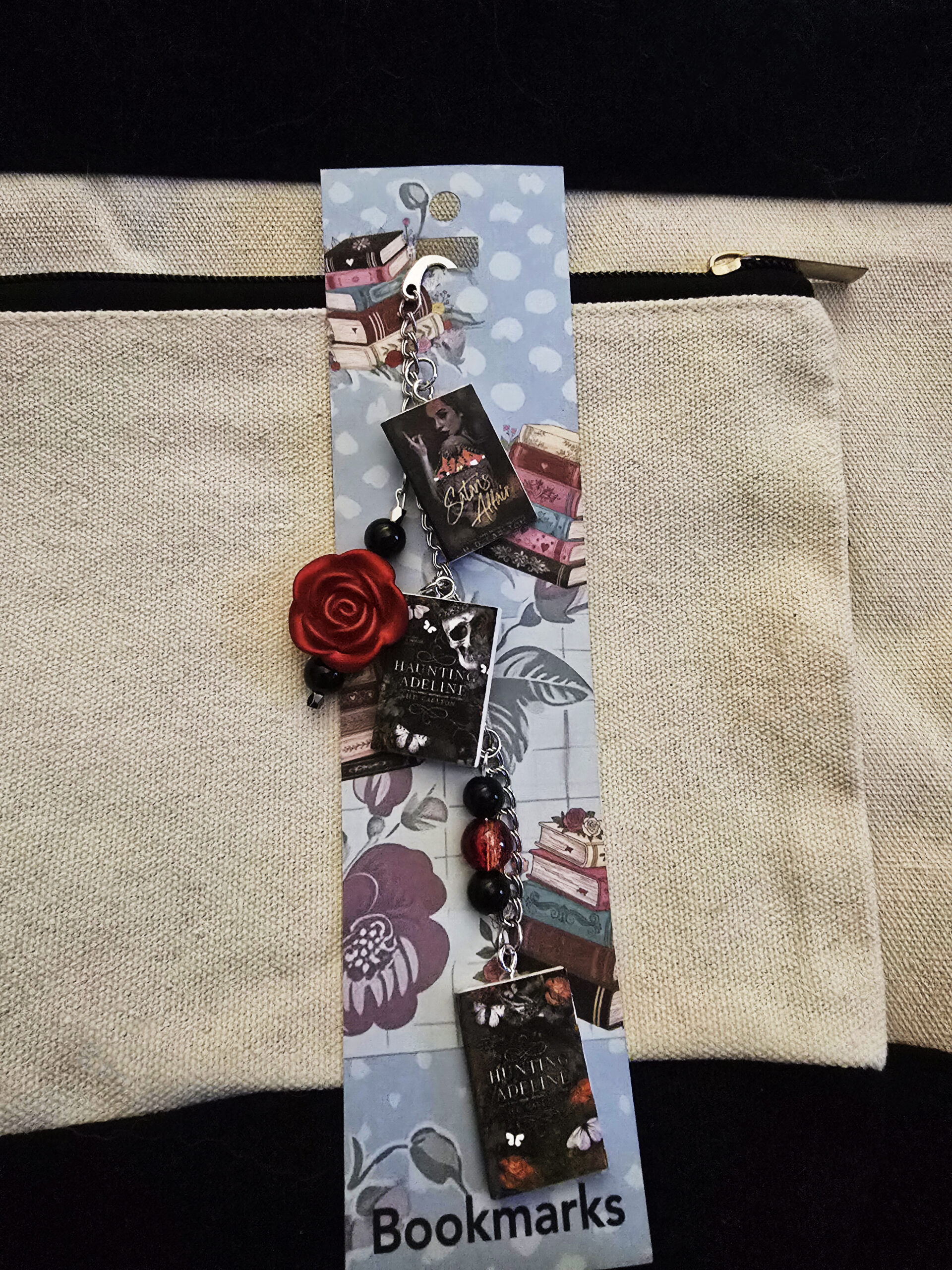 Dark Romance Beaded Bookmark - Image 2