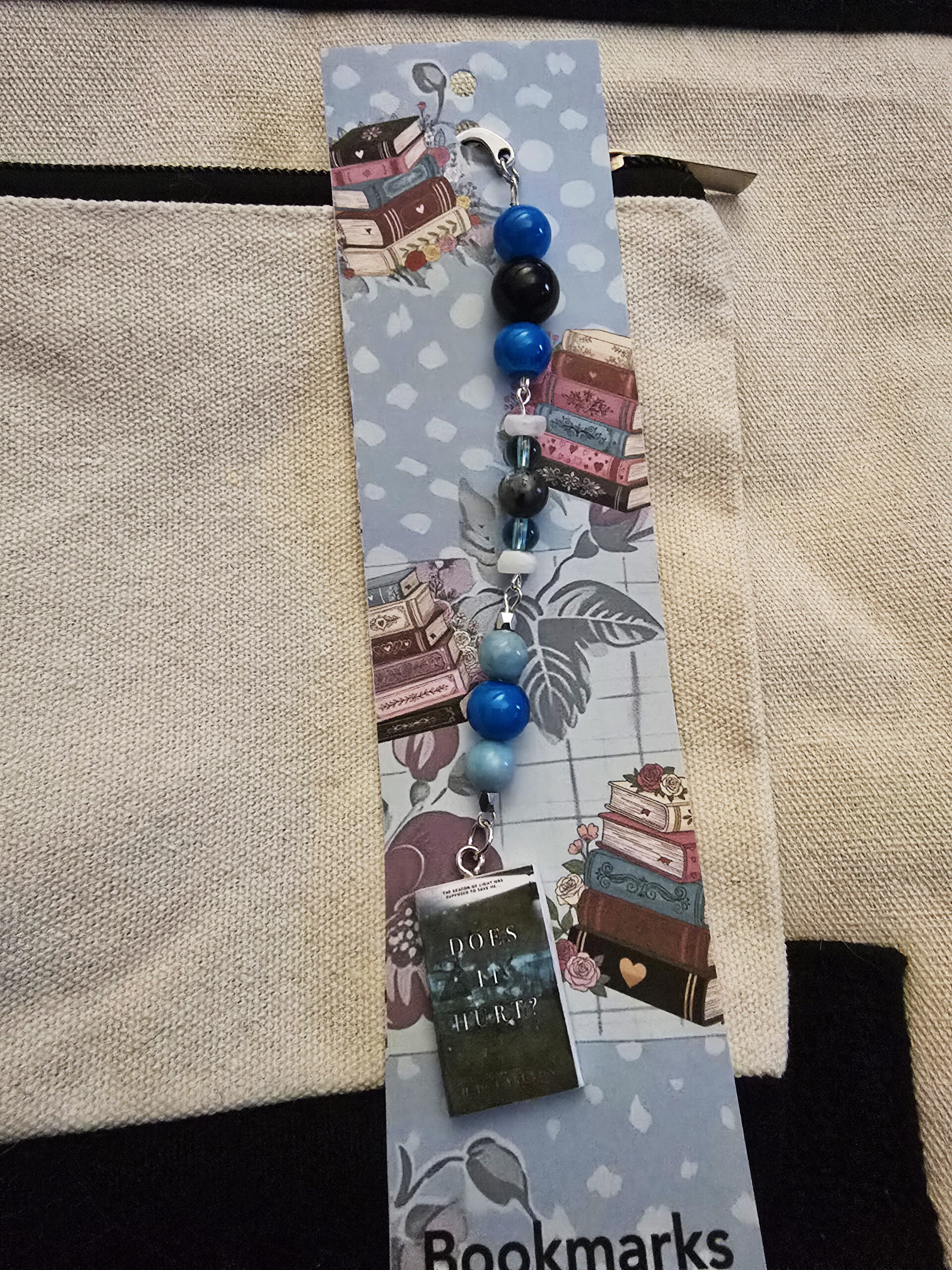 Dark Romance Beaded Bookmark - Image 2