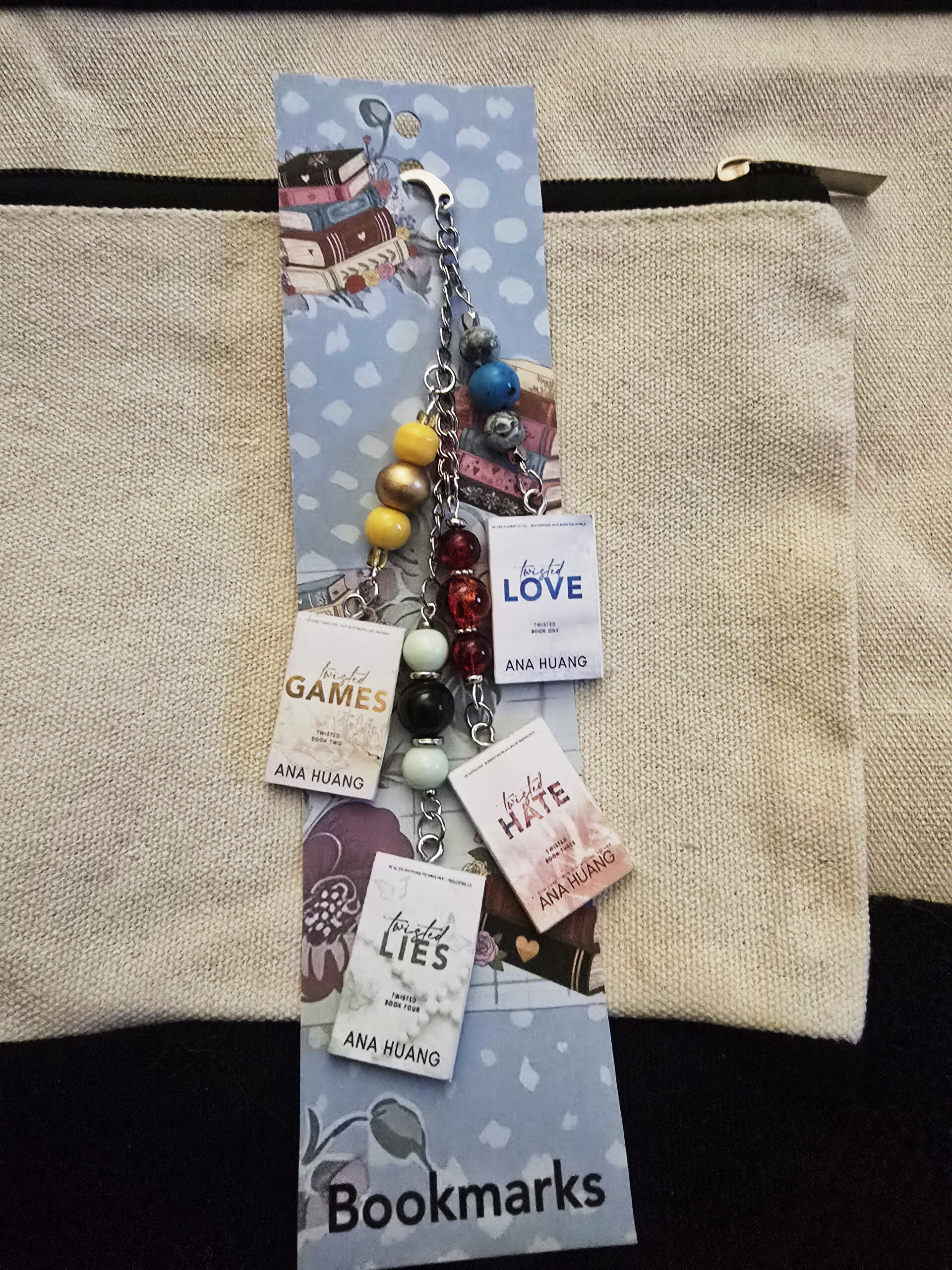 Dark Romance Beaded Bookmark - Image 2