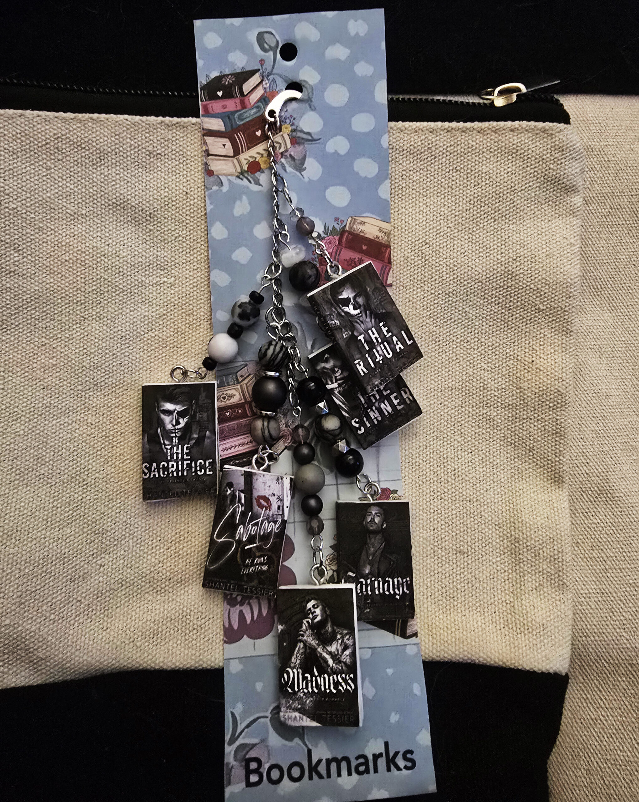 Dark Romance Beaded Bookmark - Image 3