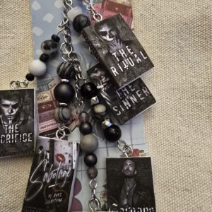 Dark Romance Beaded Bookmark