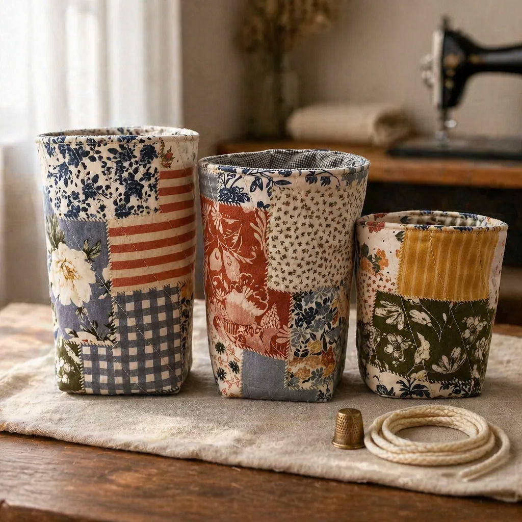 Quilted Cup Coozie